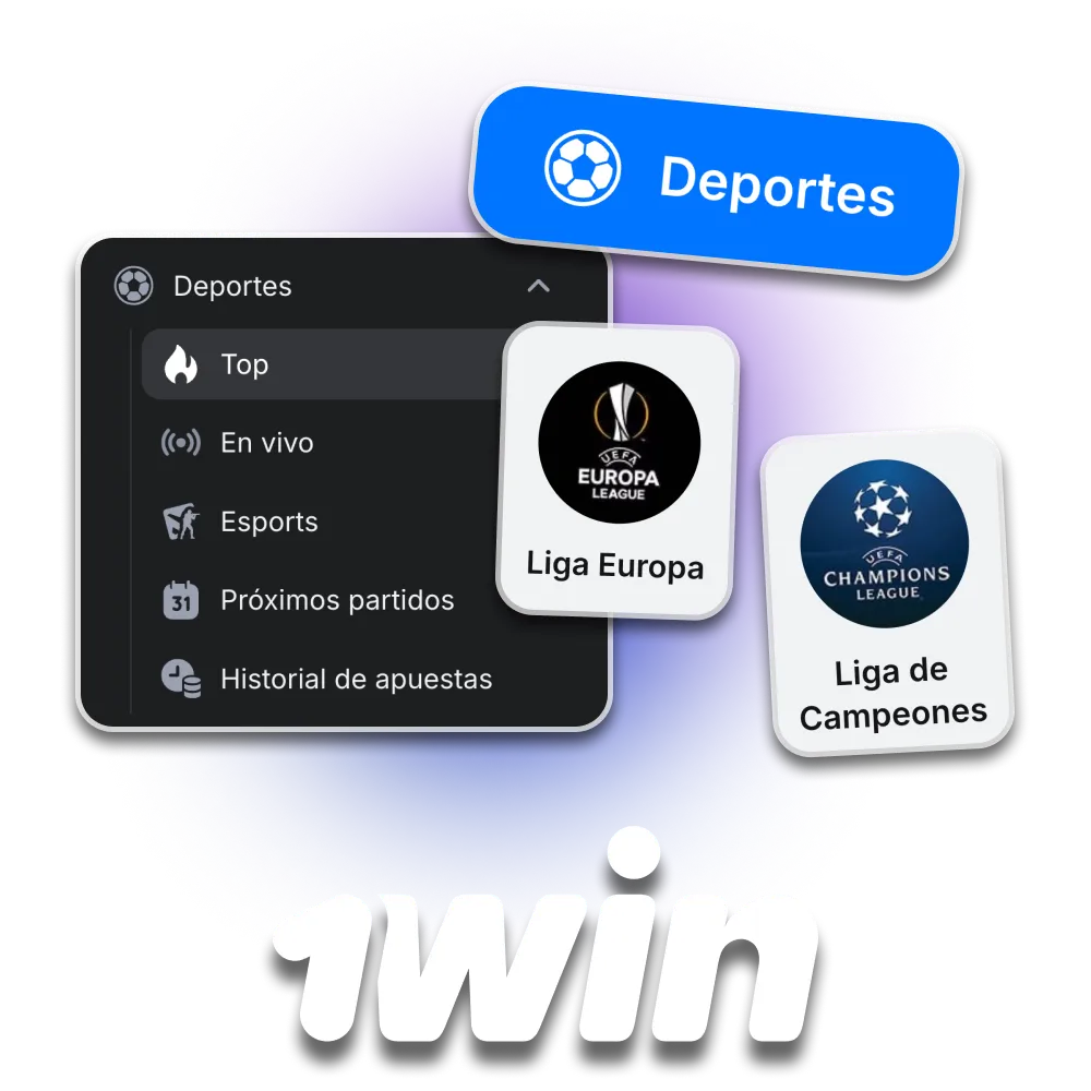 Haga sus apuestas en la página web oficial de deportes 1win.