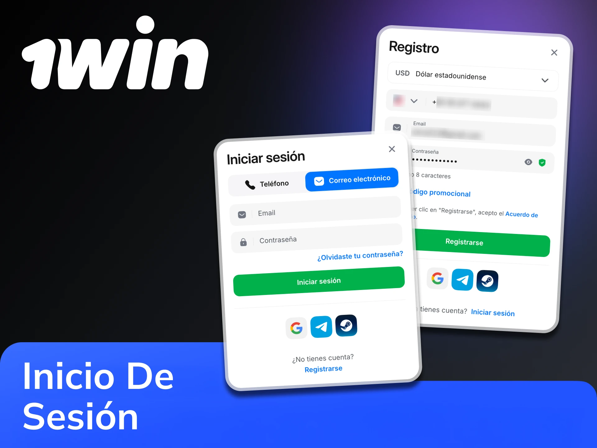 Regístrese en 1win para empezar a jugar al casino con dinero real.