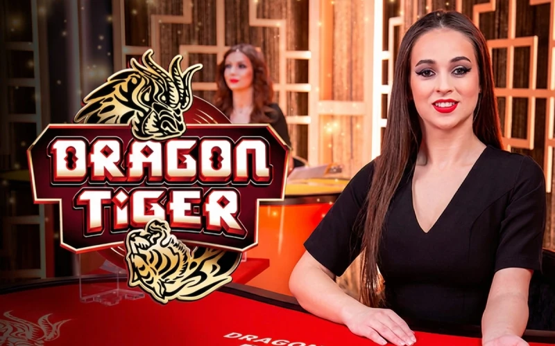 Prueba el juego de cartas asiático Dragon Tiger en el casino 1win.