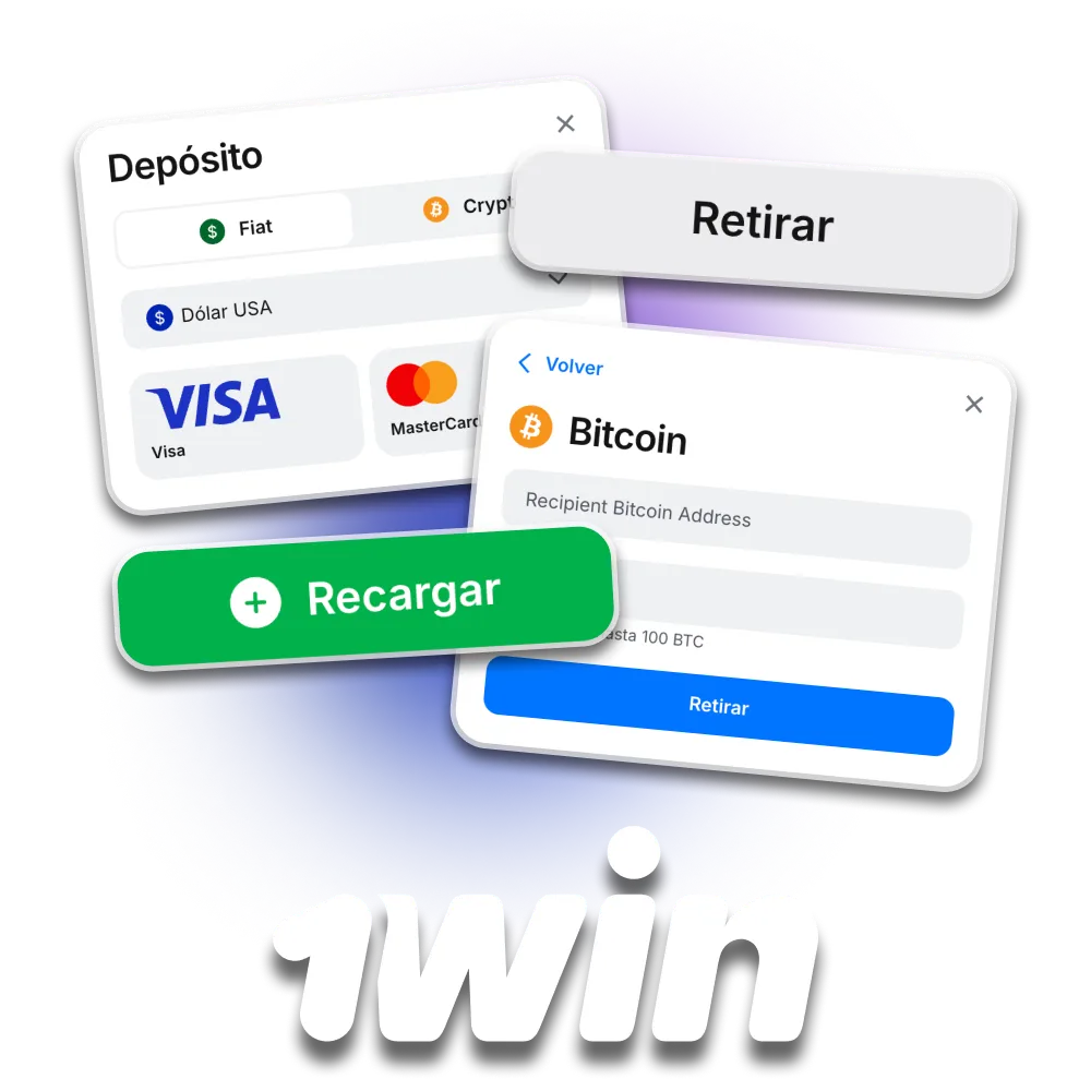 Realiza depósitos y retira tus ganancias de forma segura con la plataforma 1Win.