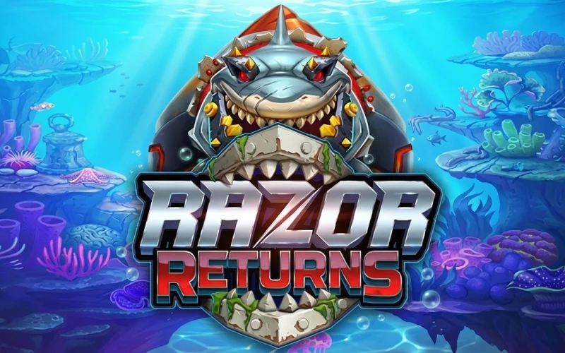 Try a thrilling Razor Returns slot game at 1win.
